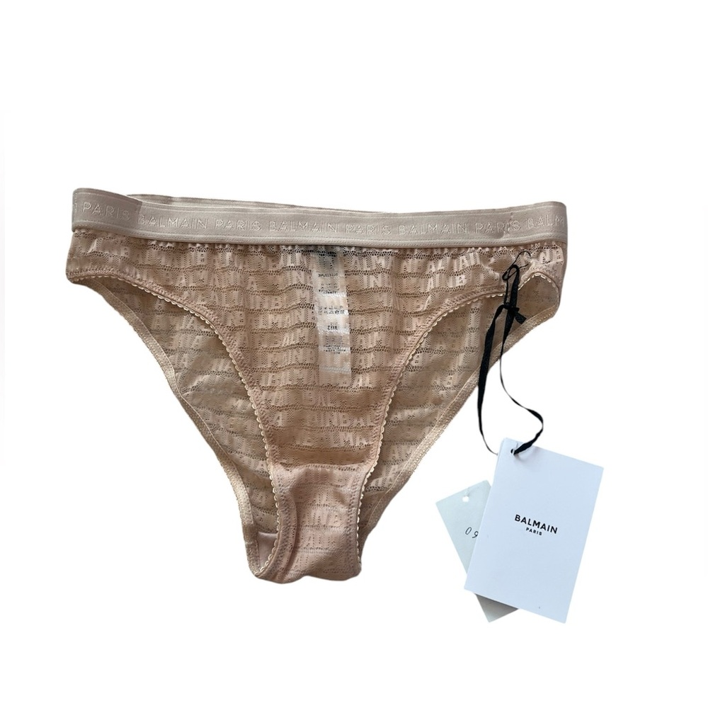 Balmain Open Pink Panty
